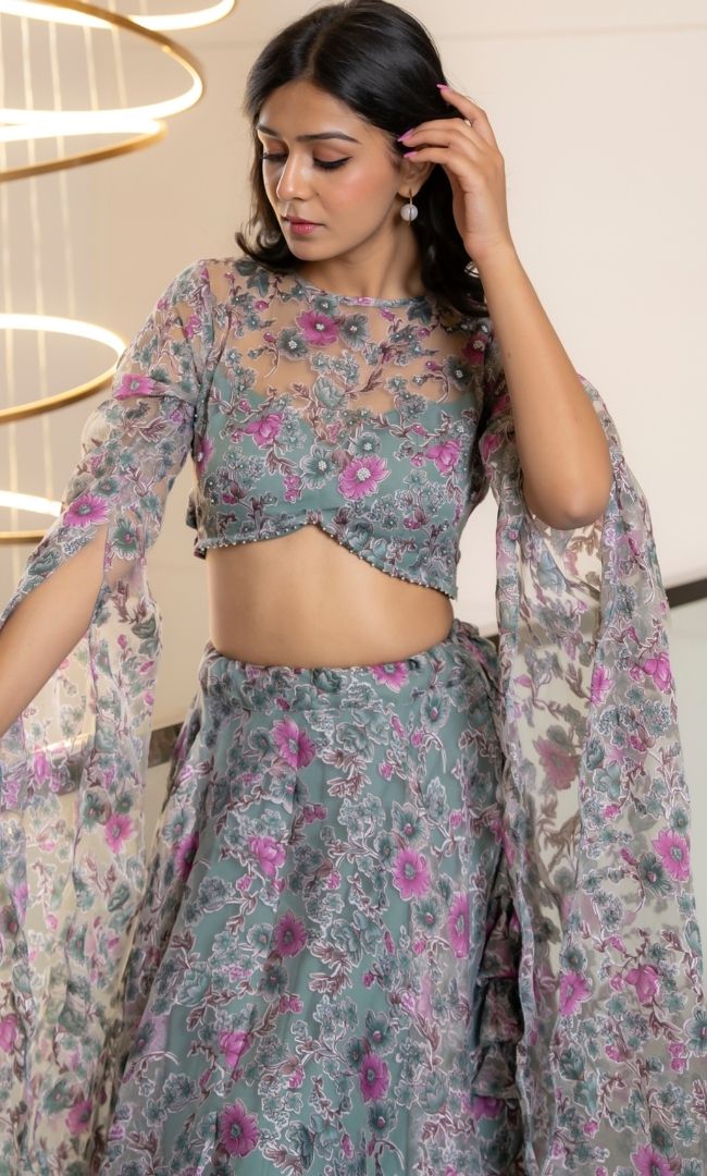 Flora Royale Lehenga Set