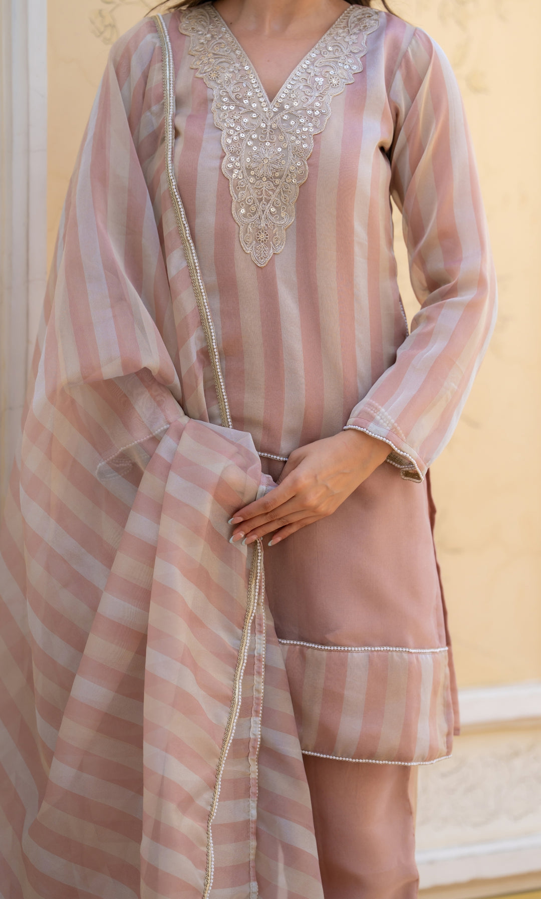 Mahira Rose Festive Suit Set