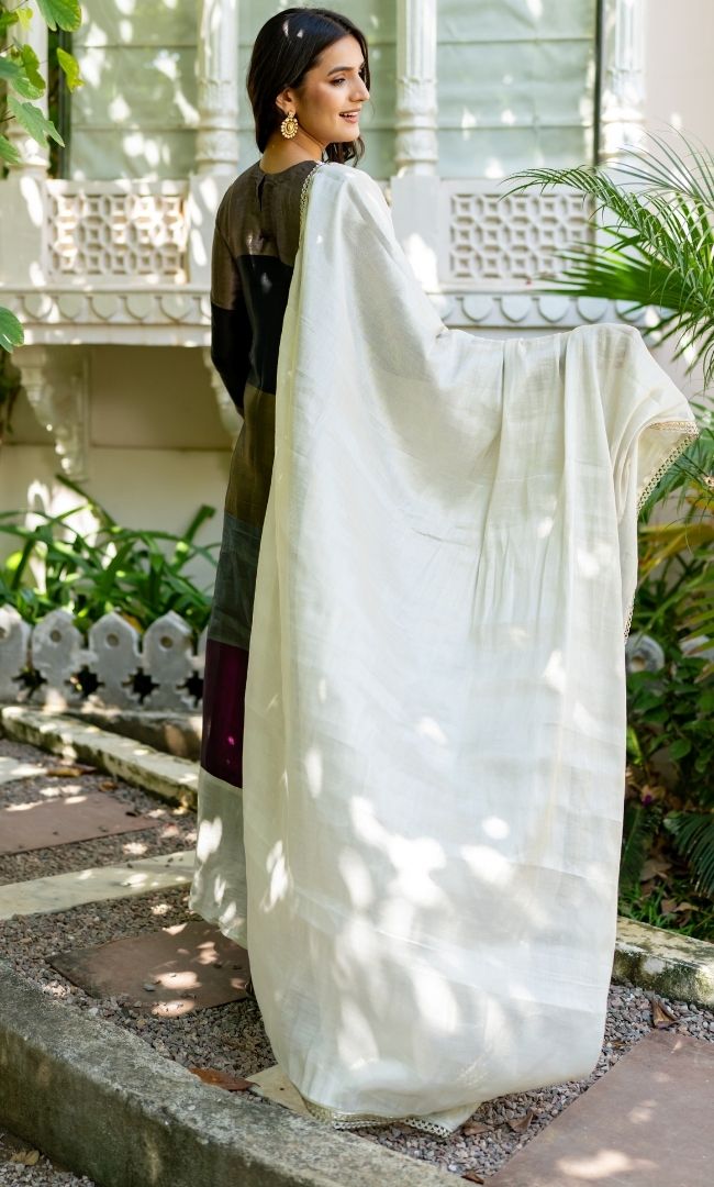 Noorika Black Anarkali Set