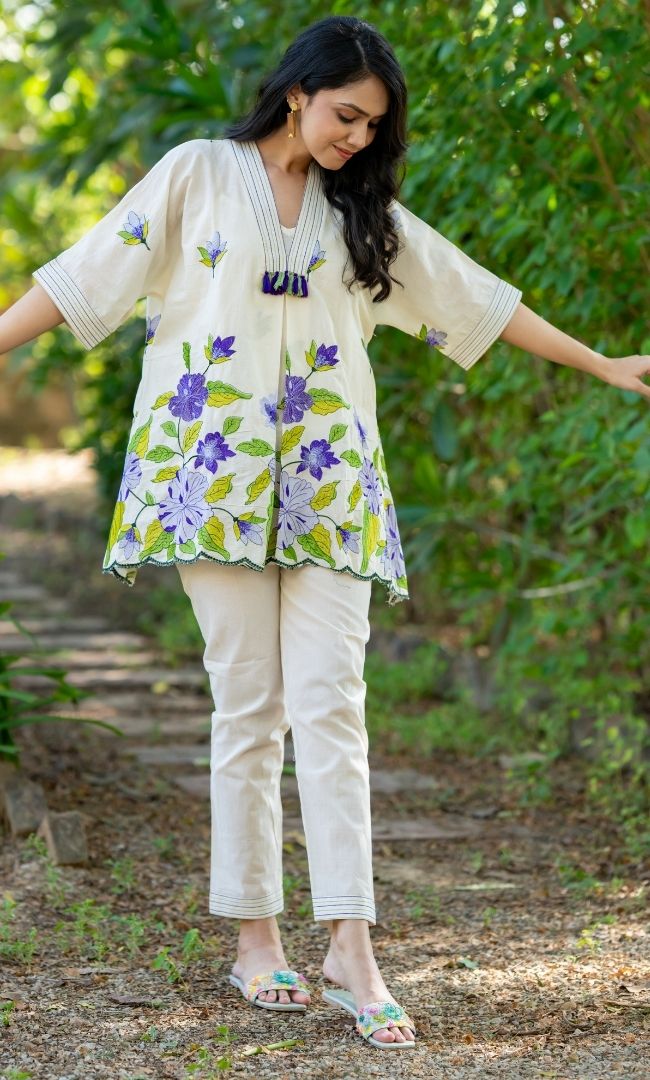Saanvi Cotton Co-ord Set