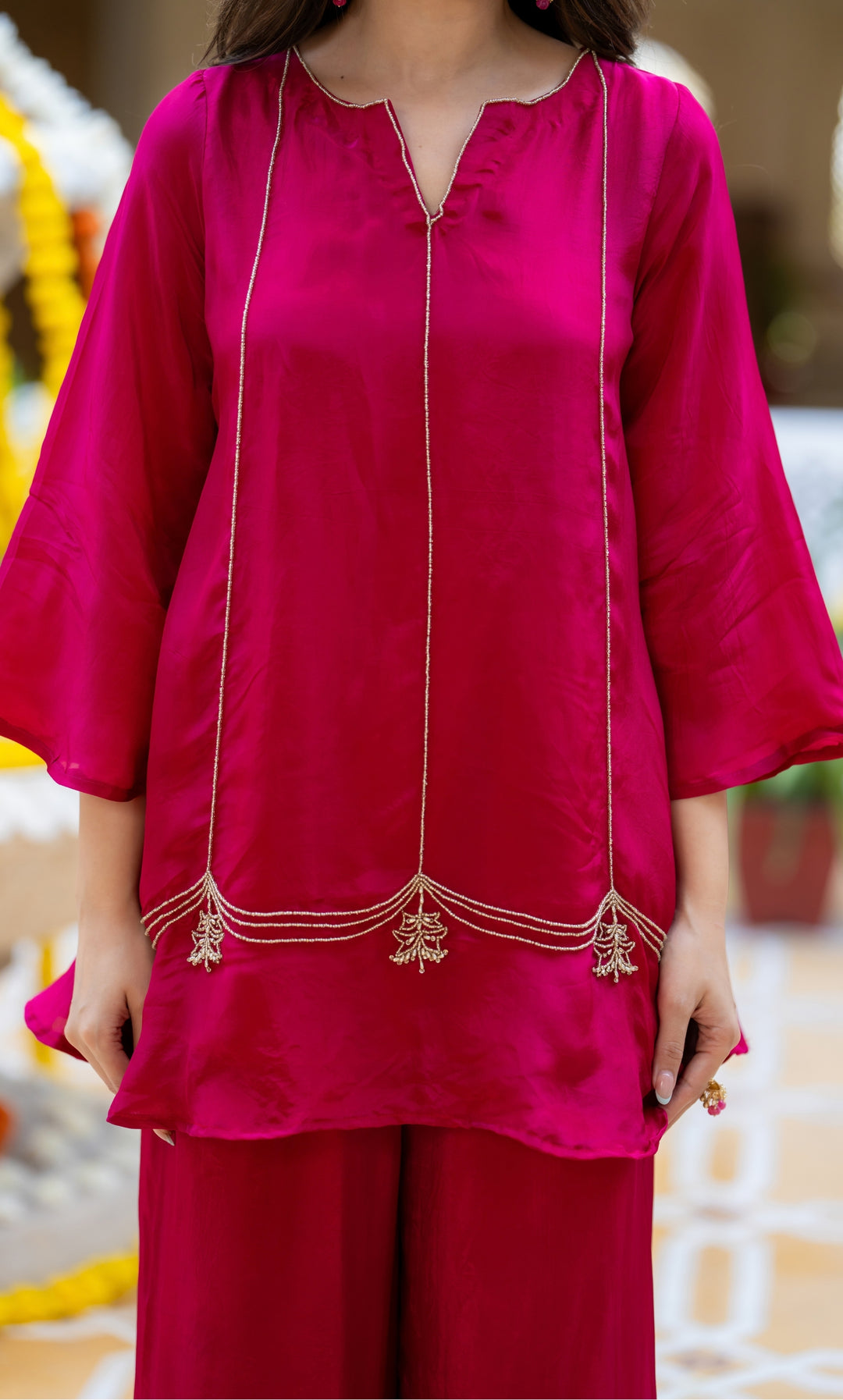 Shagun Pink Ethnic Co-ord Set