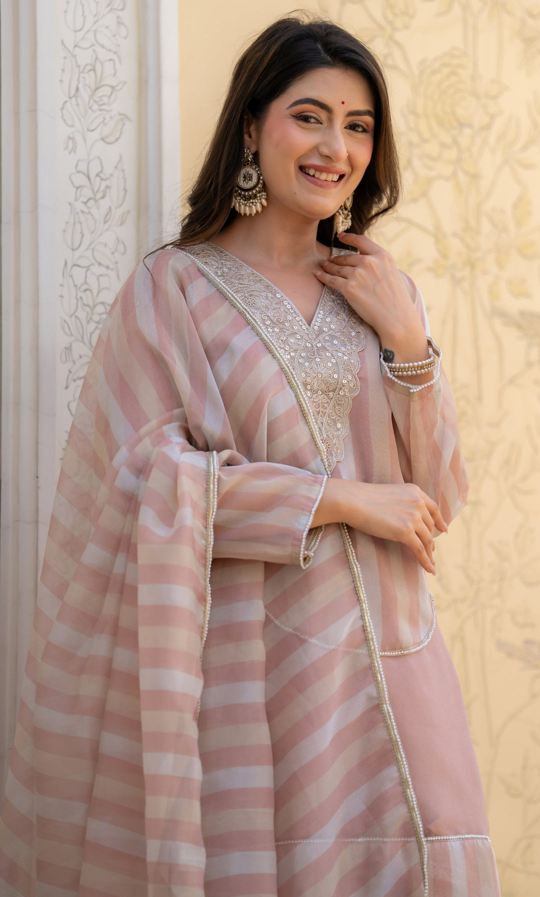 Mahira Rose Festive Suit Set