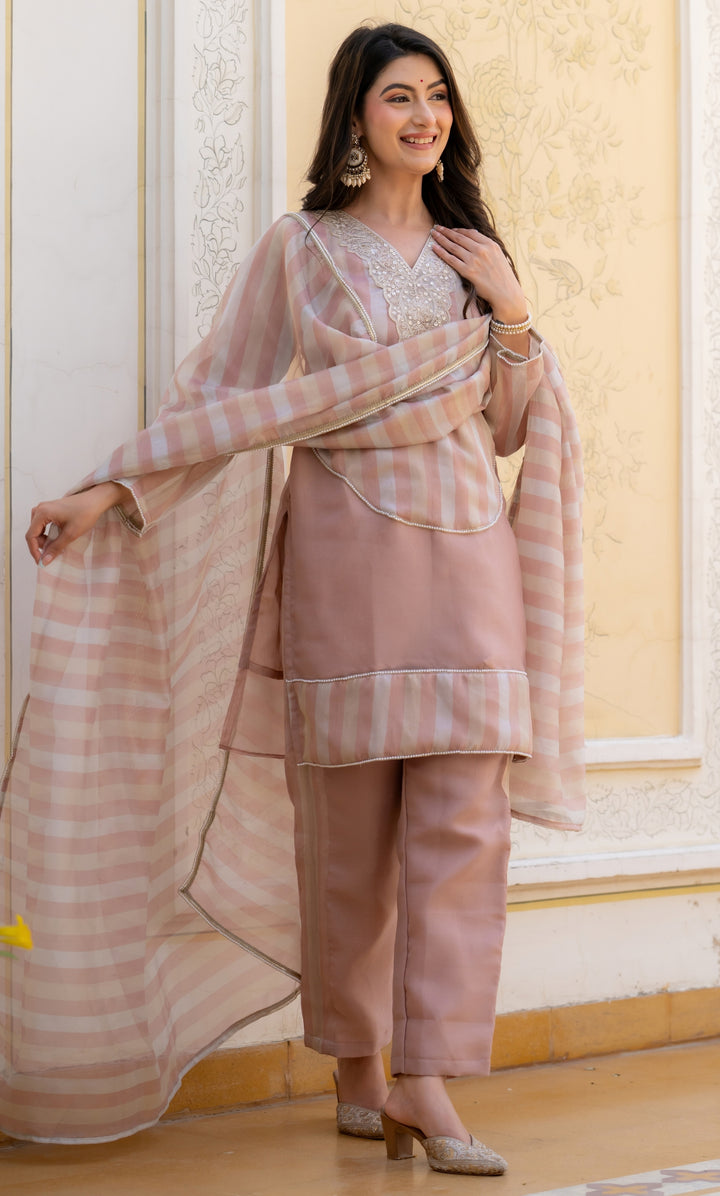 Mahira Rose Festive Suit Set