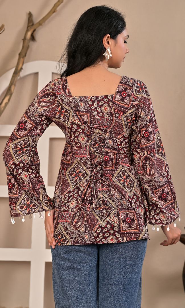 Rustica Square Neck Kurti