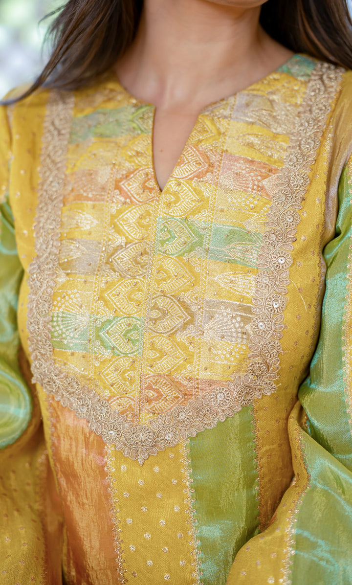 Meerab Yellow Farsi Set