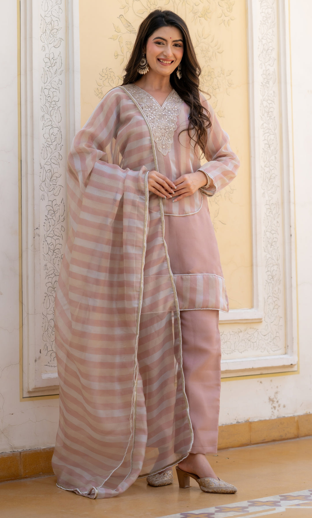 Mahira Rose Festive Suit Set