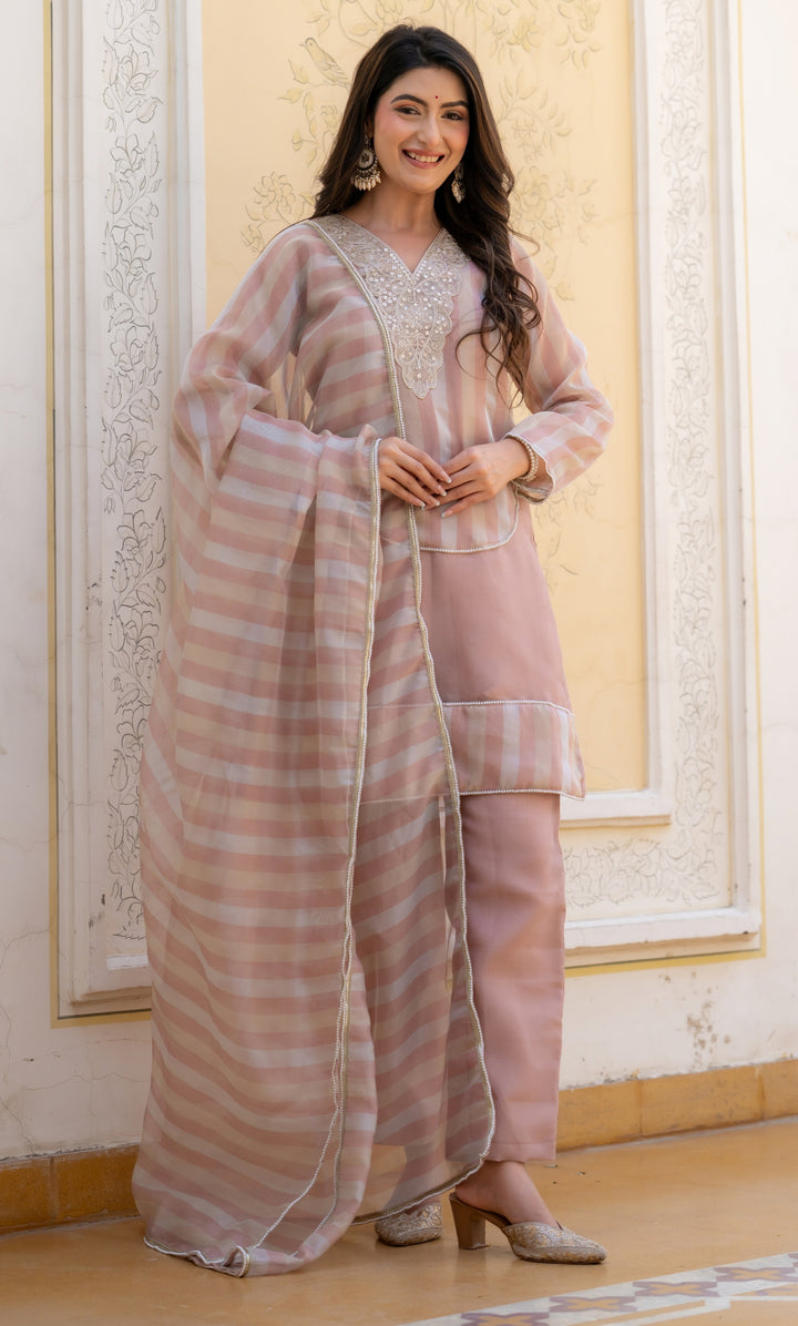 Mahira Rose Festive Suit Set