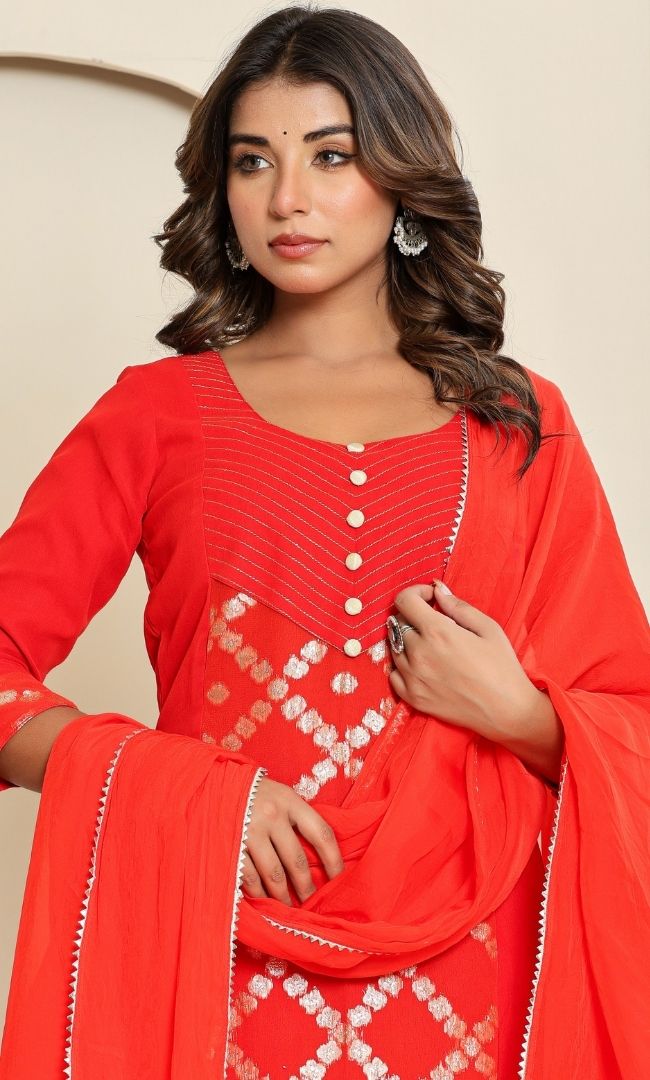 Canna Red Suit Set