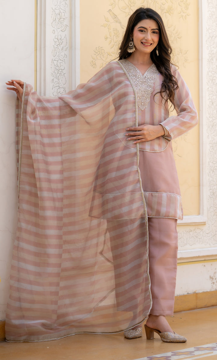 Mahira Rose Festive Suit Set