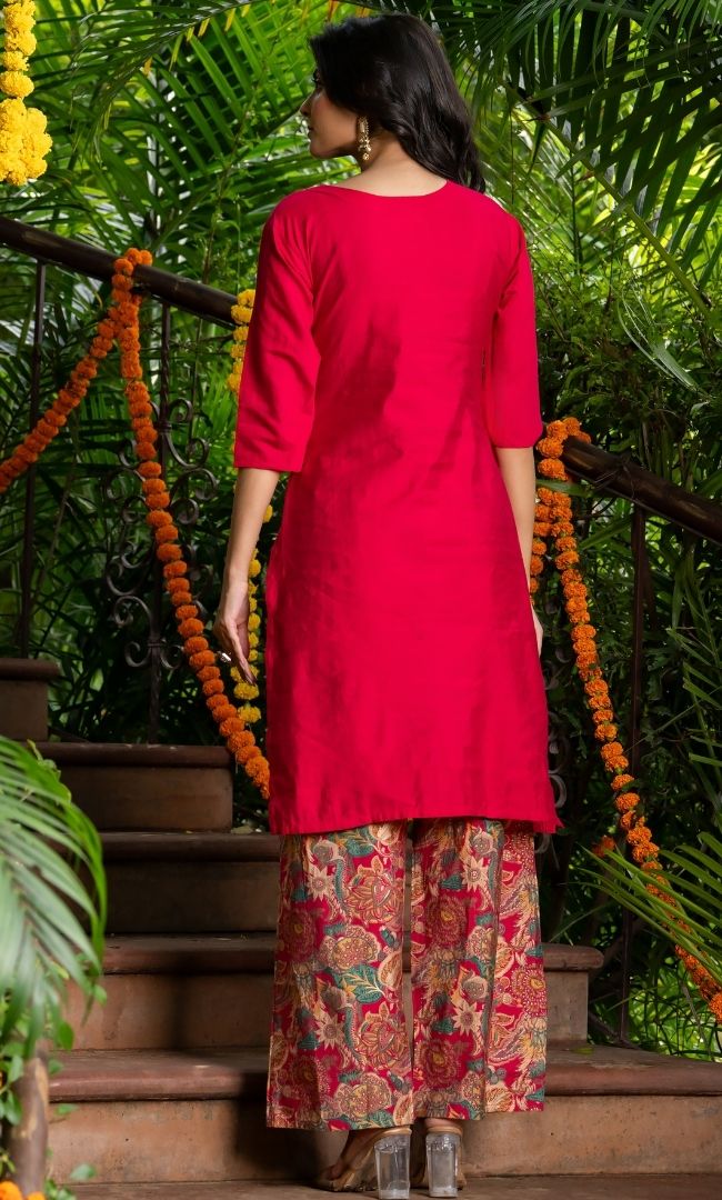 Magenta Muse Co ord Set