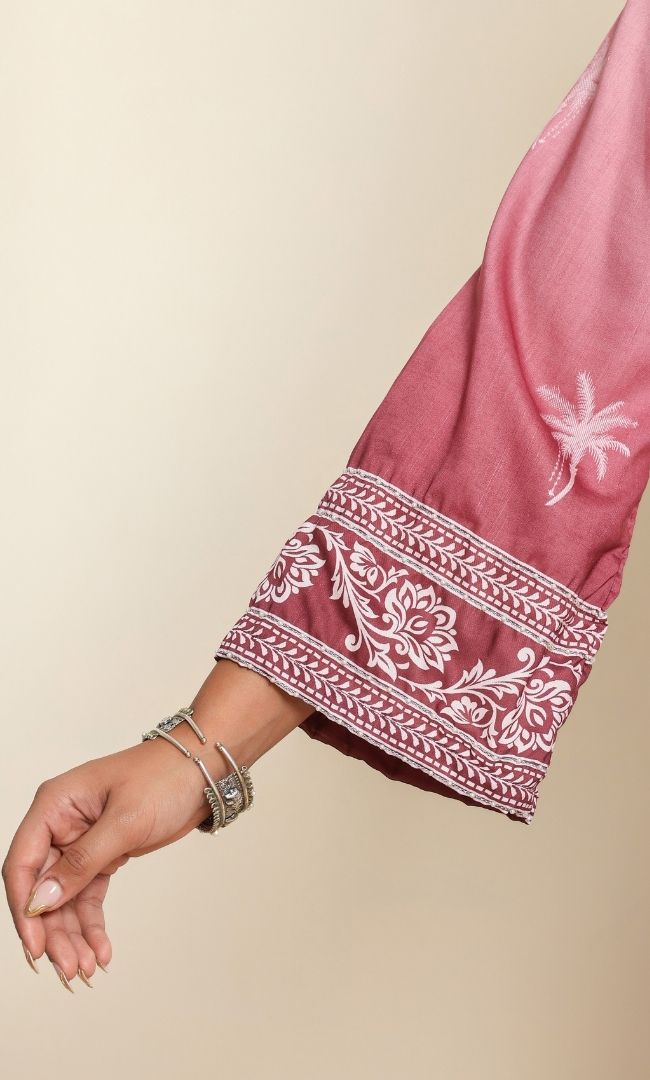 Regal Pink Kurta Set
