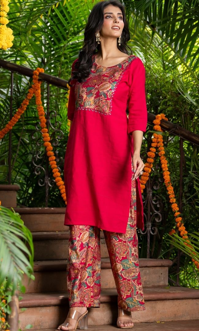 Magenta Muse Co ord Set