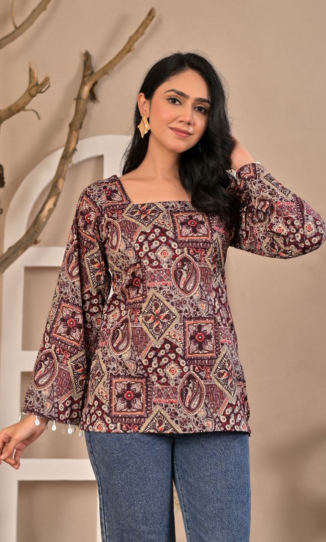 Rustica Square Neck Kurti