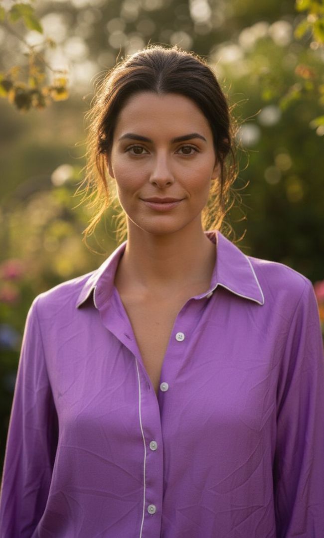 Violet Whisper Lounge Set