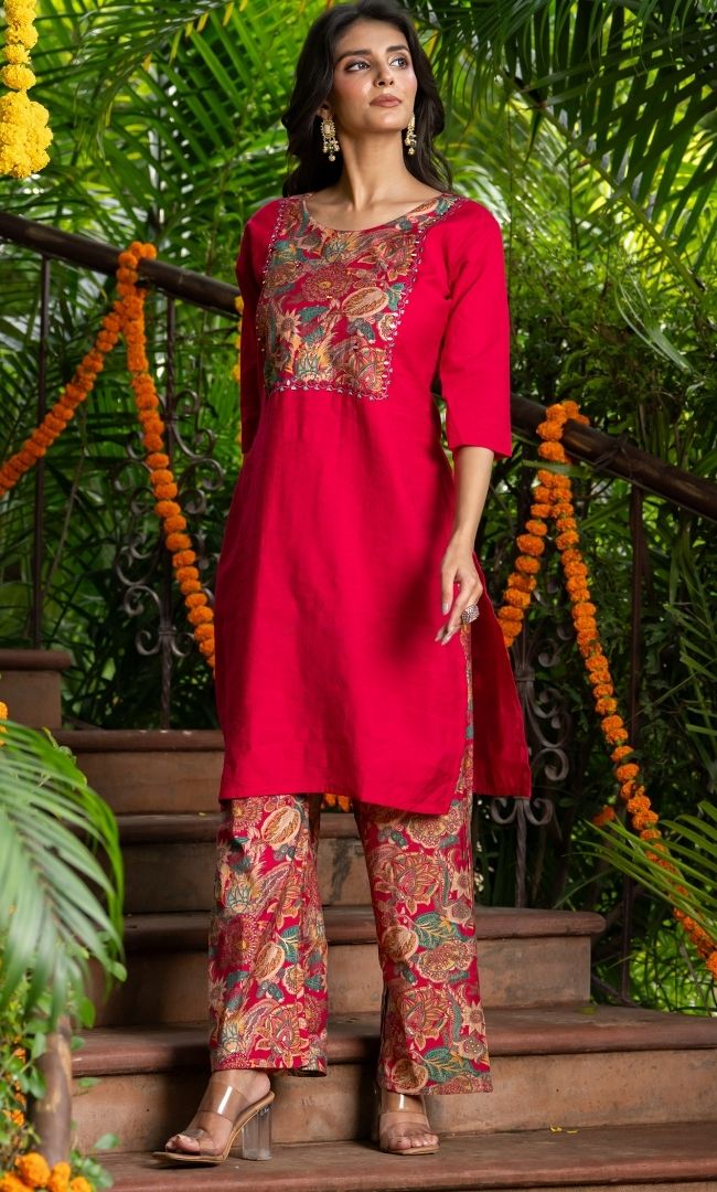 Magenta Muse Co ord Set
