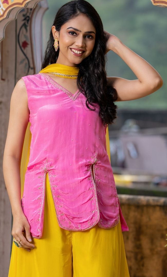 Butterphin Kurta Palazzo Set