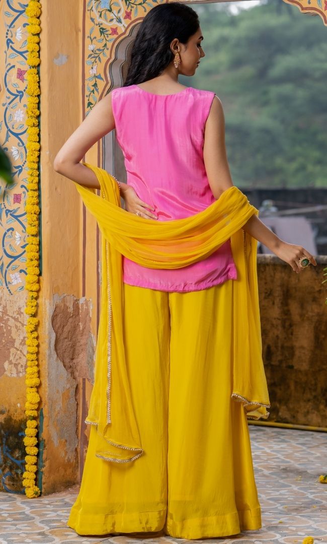 Butterphin Kurta Palazzo Set
