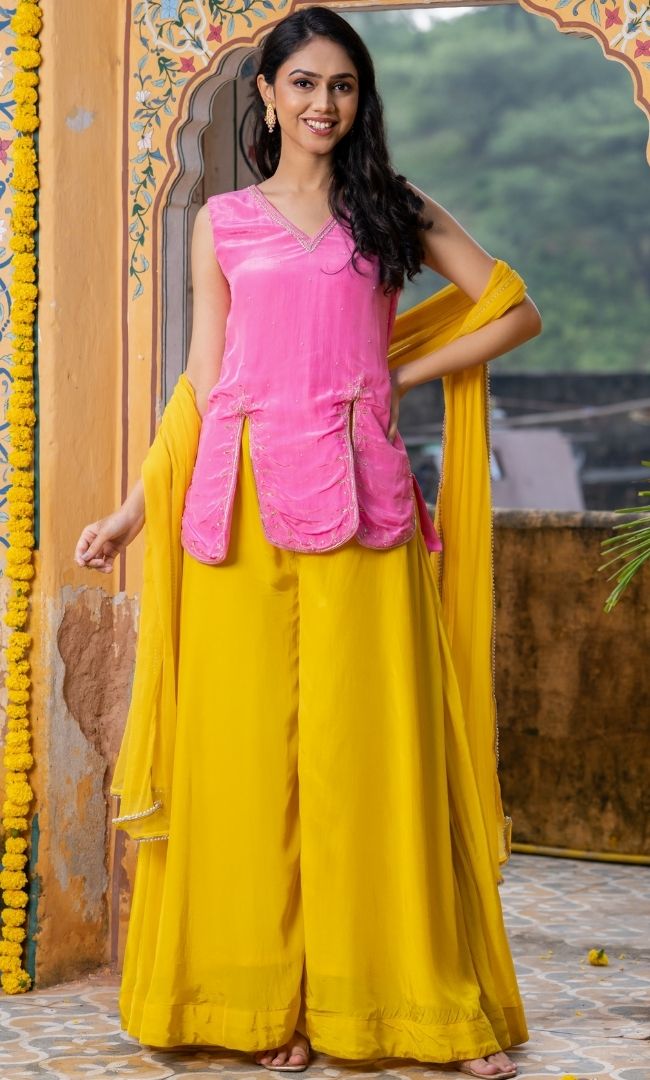 Butterphin Kurta Palazzo Set