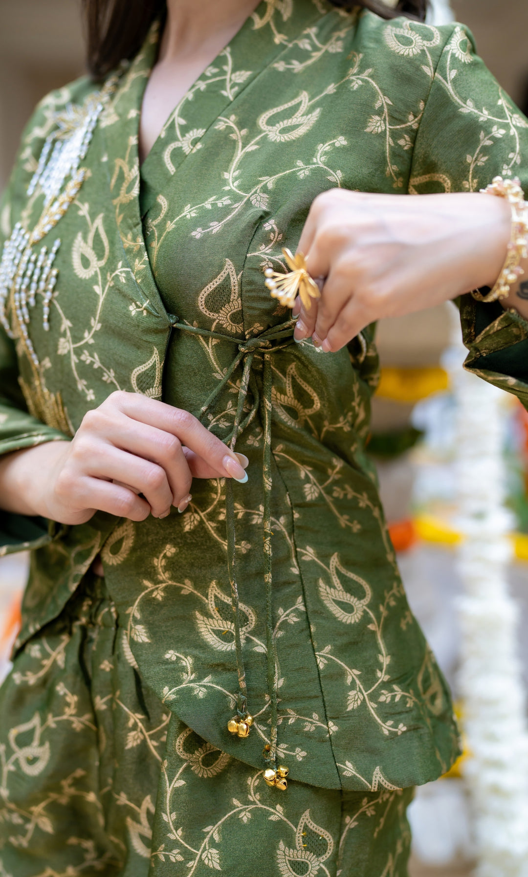 Olivia Brocade Co-ord Set