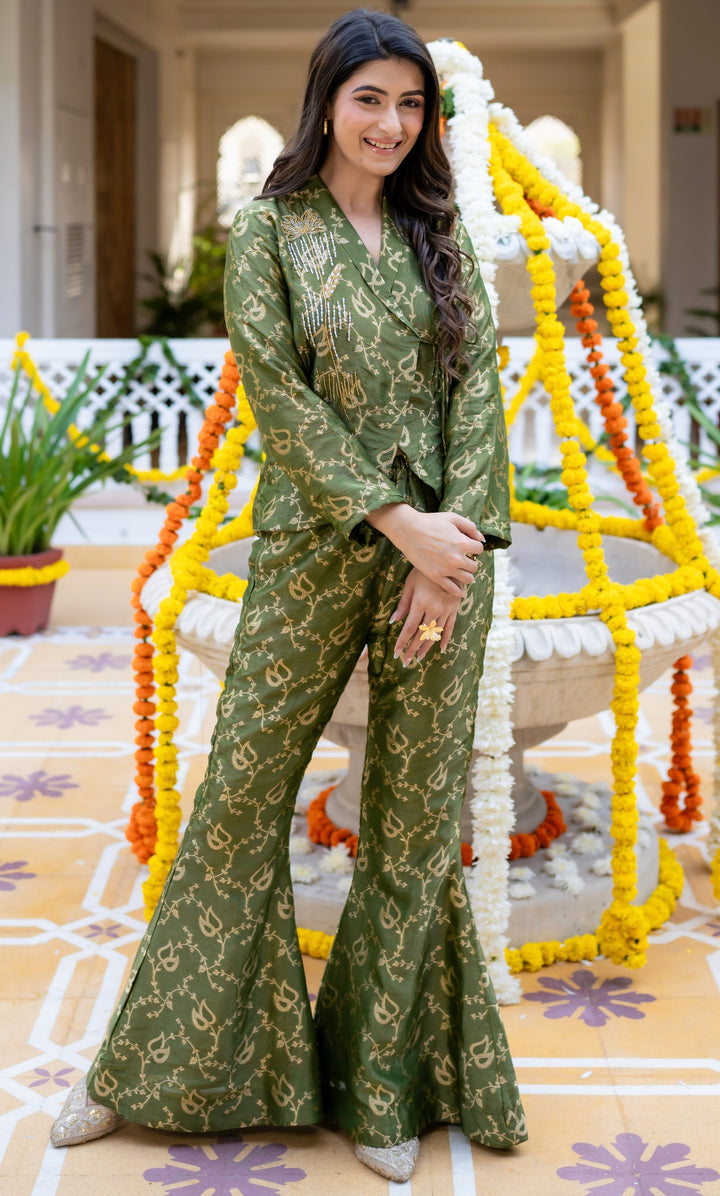 Olivia Brocade Co-ord Set