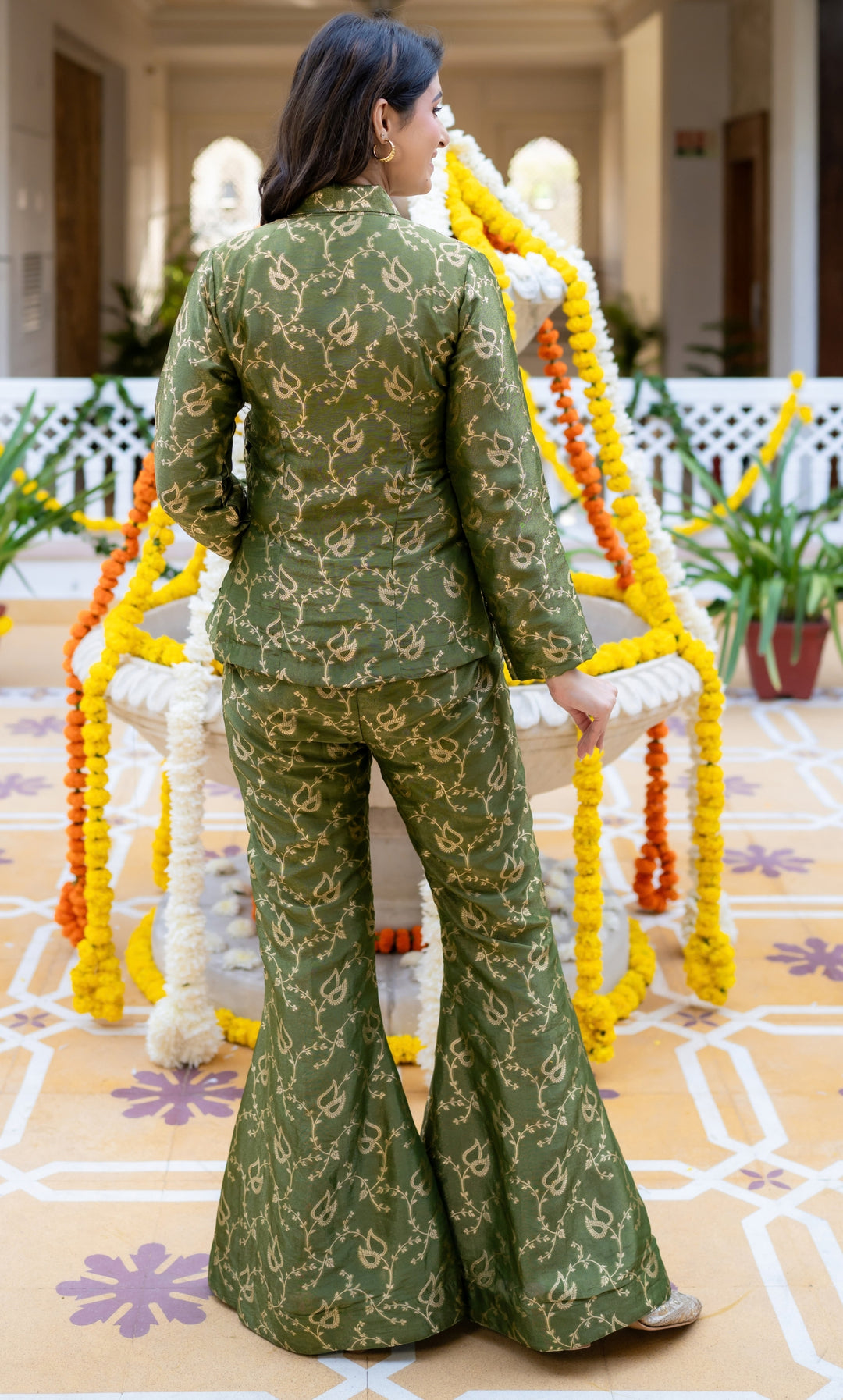 Olivia Brocade Co-ord Set