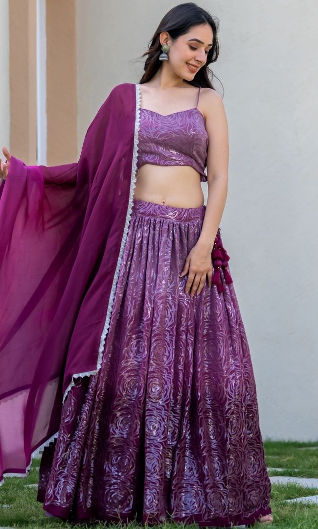 Vamika Ombre Lehenga Set