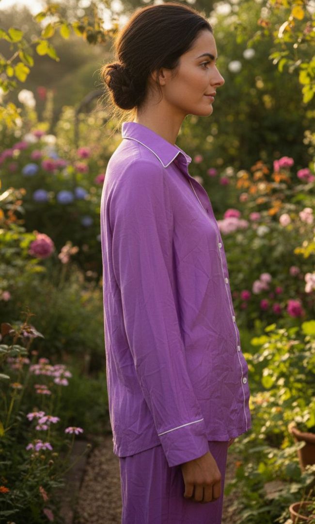 Violet Whisper Lounge Set