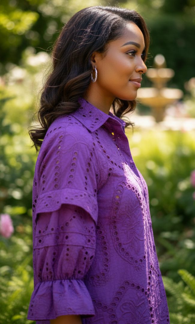 Iris Schiffli Co-ord Set