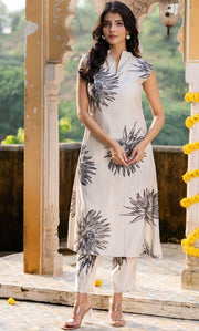Wild Petal Kurta Set
