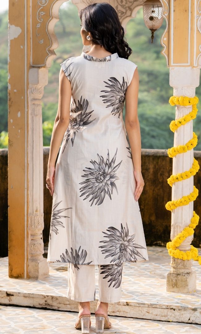 Wild Petal Kurta Set