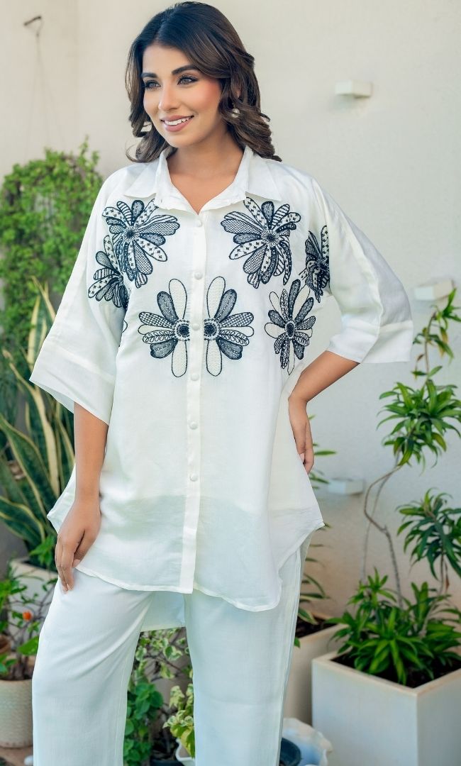 Mimas White Co ord Set