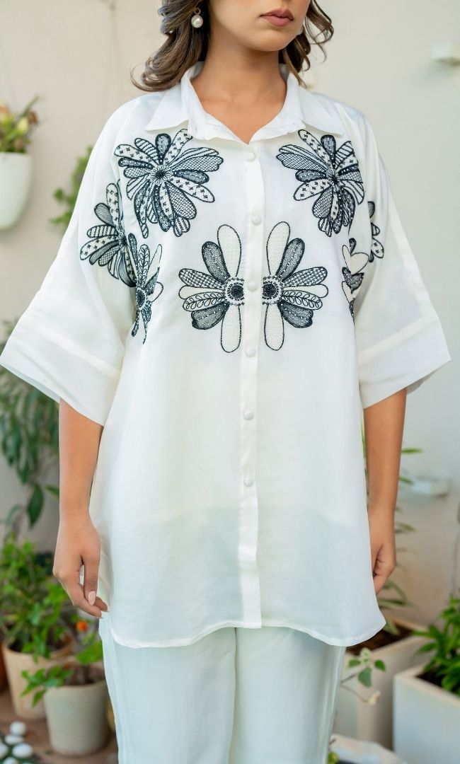 Mimas White Co ord Set