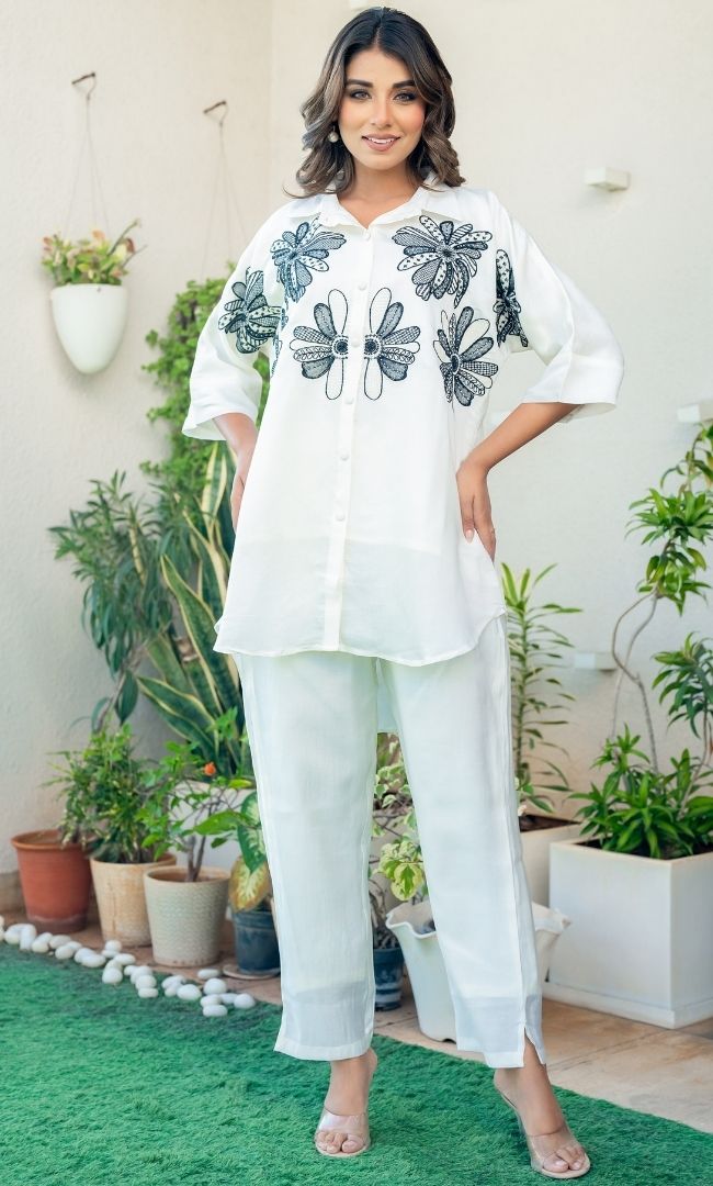 Mimas White Co ord Set