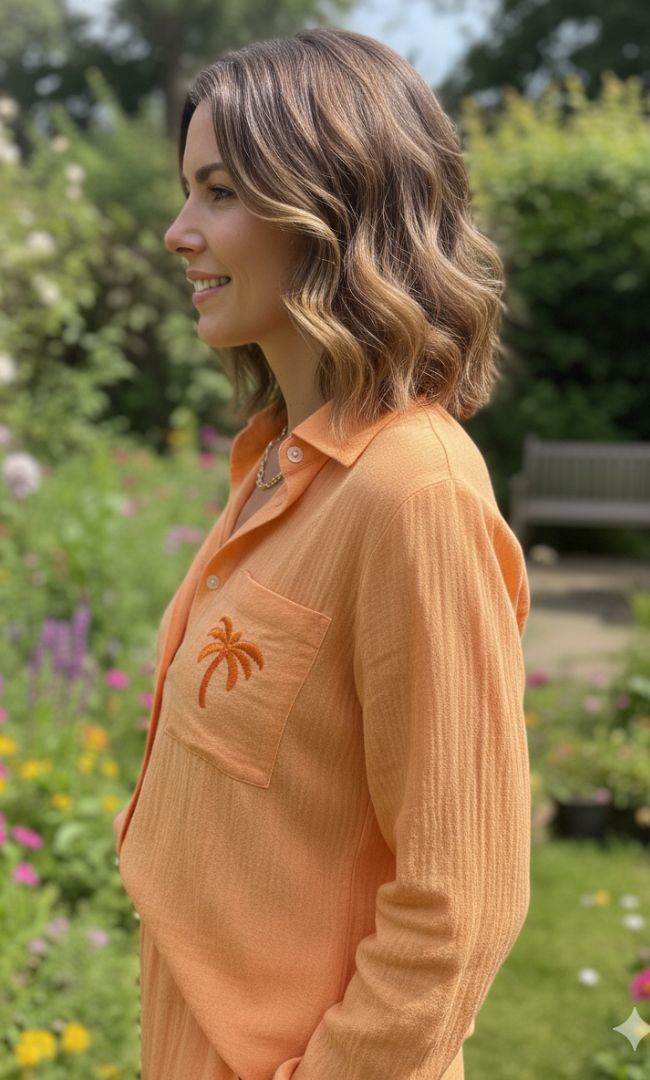 Beachy Peach Co ord Set