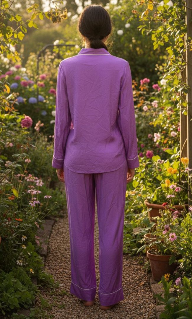 Violet Whisper Lounge Set