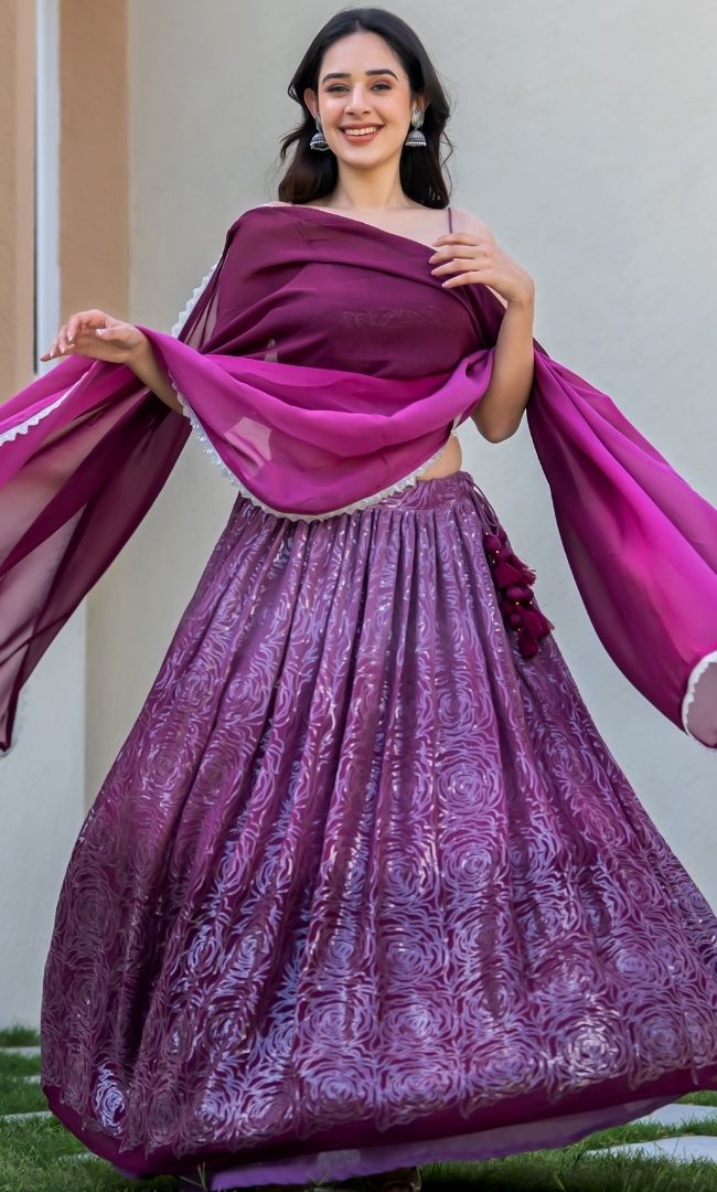 Vamika Ombre Lehenga Set