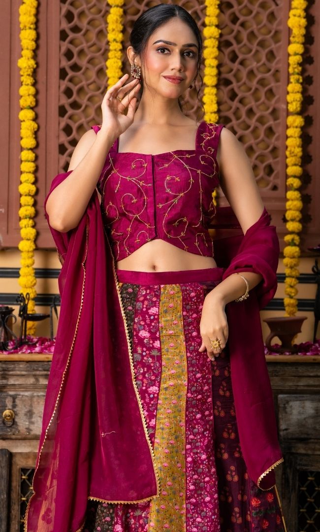 Vernika Multi Color Lehenga Set