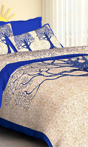 SOLITARY TREE DOUBLE BED BEDSHEET