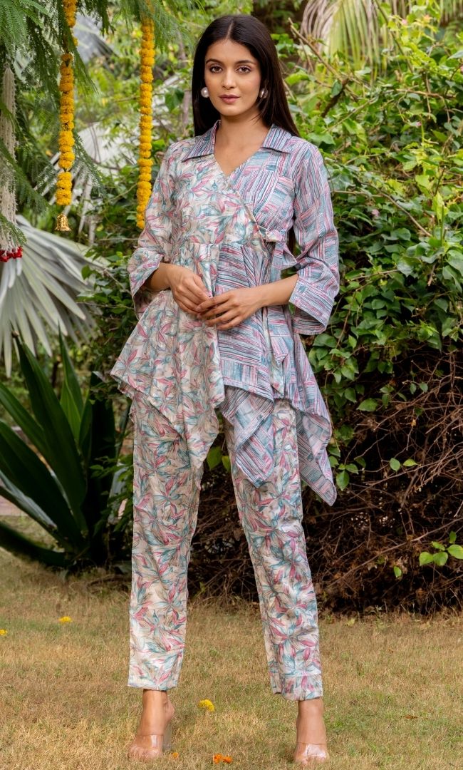 Seafoam Multicolor Co-ord Set