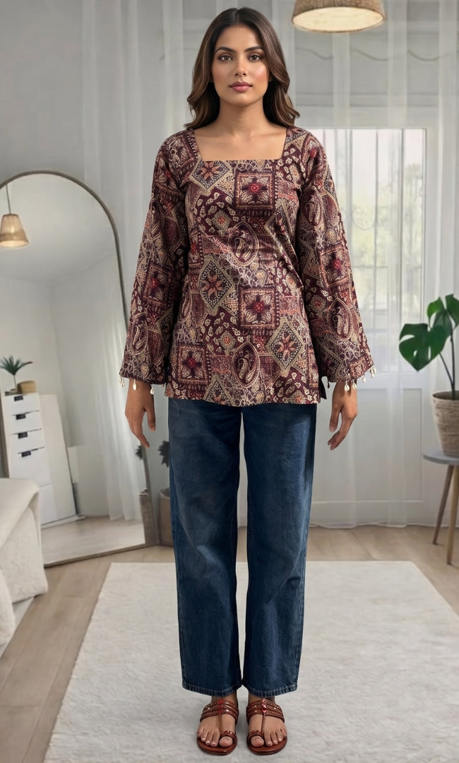 Rustica Square Neck Kurti