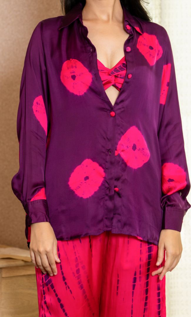 Radiance Plum Co ord Set