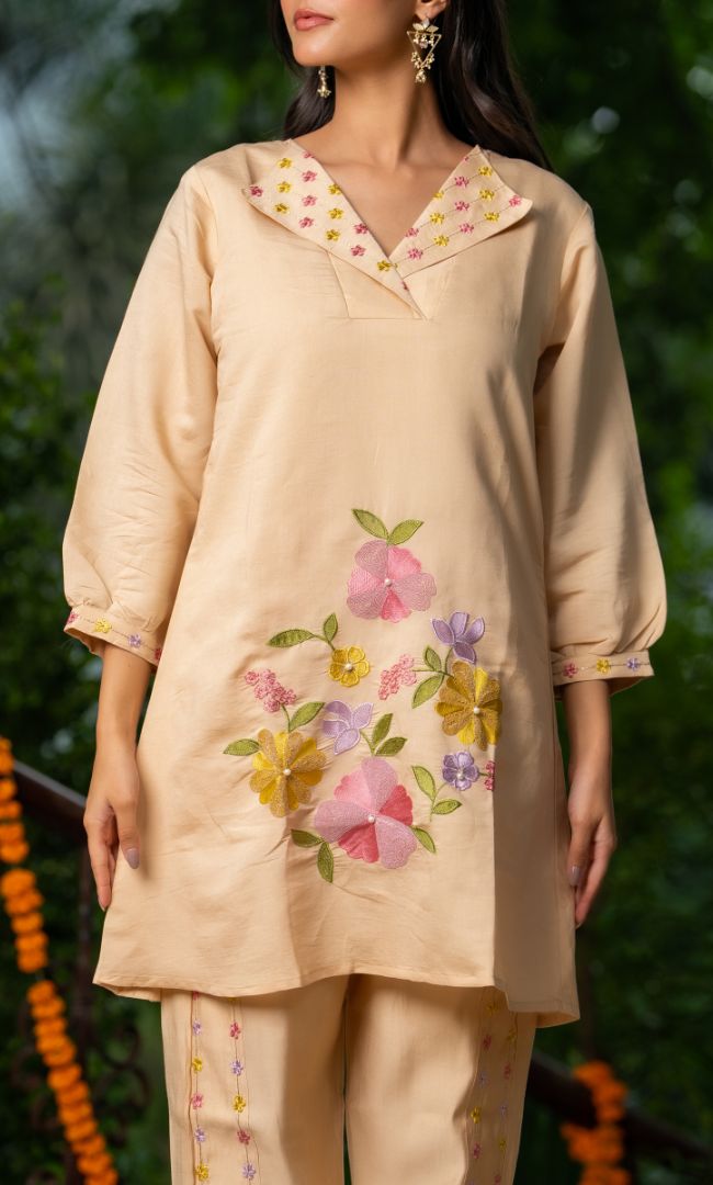 Malaya Beige Co ord Set