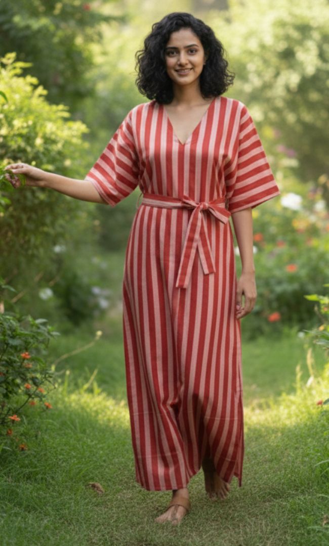 Terra Striped Dress