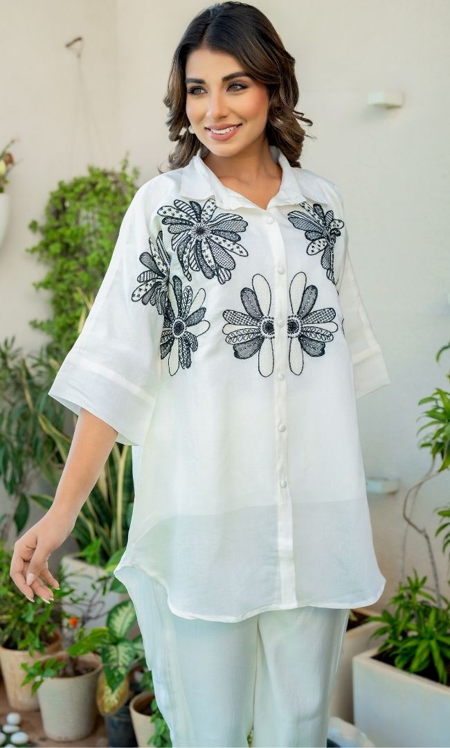 Mimas White Co ord Set