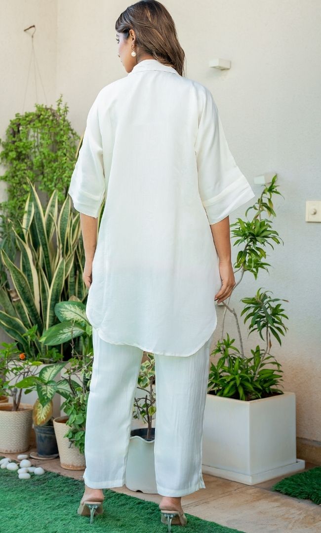 Mimas White Co ord Set