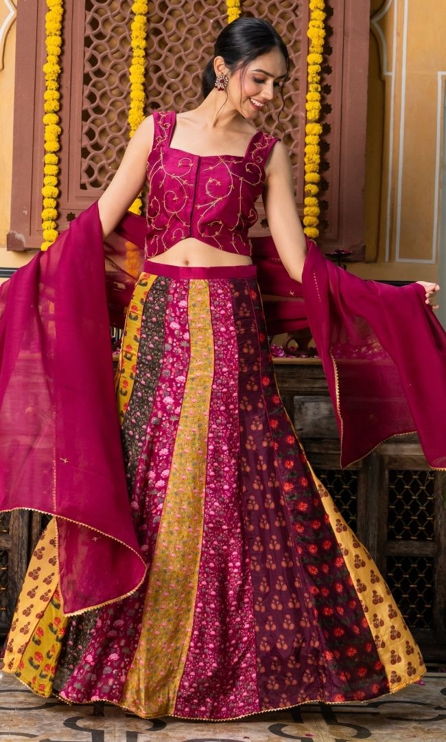 Vernika Multi Color Lehenga Set