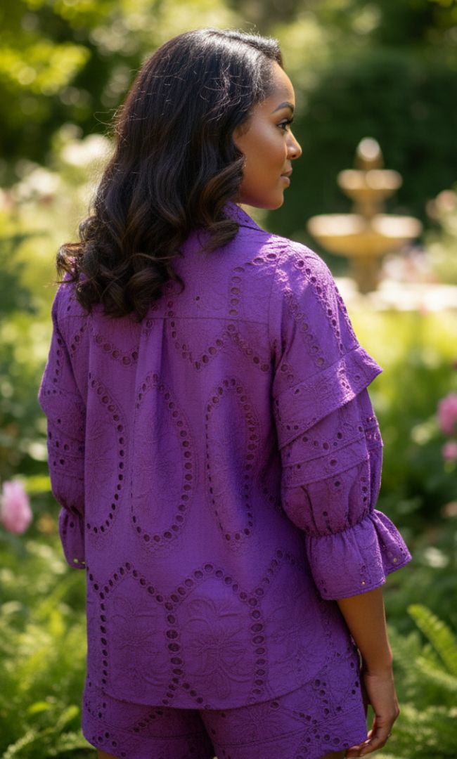 Iris Schiffli Co-ord Set