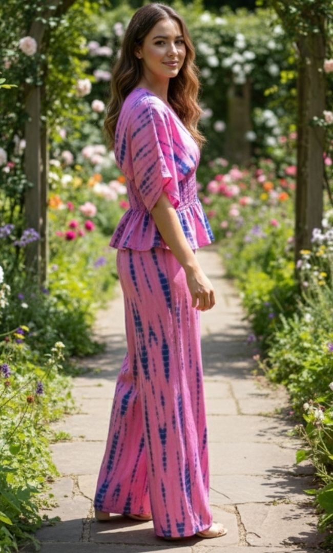 Peony Tye-Dye Co-ord Set