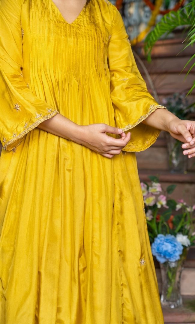 Medallion Embroidered Suit Set