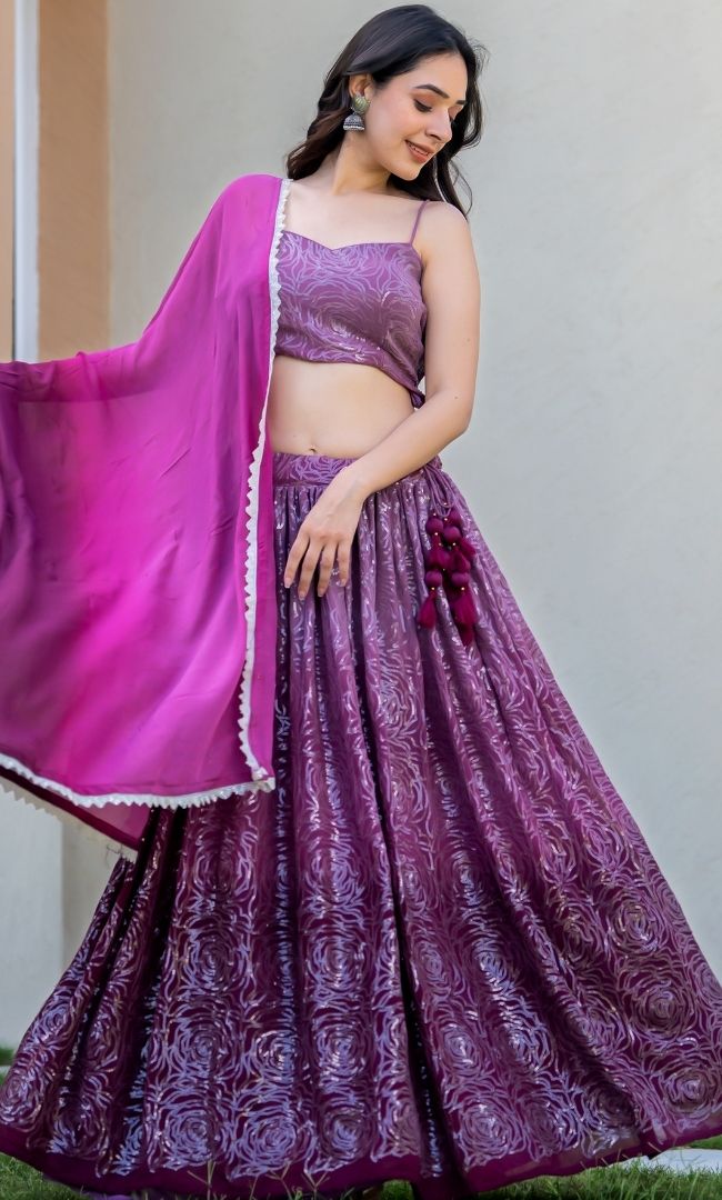 Vamika Ombre Lehenga Set